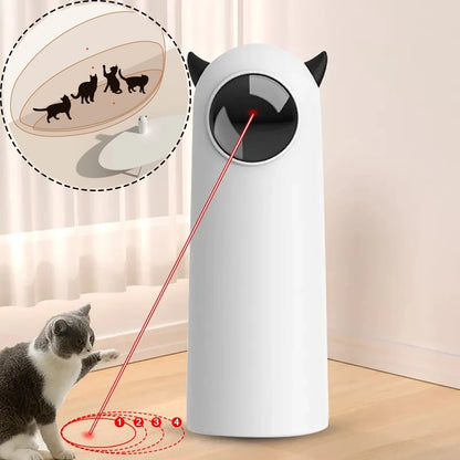 Automatic Cat Toys Interactive Smart Teasing Pet LED Laser Indoor Cat Toy Accessories Handheld Electronic Cat Toy For Dog